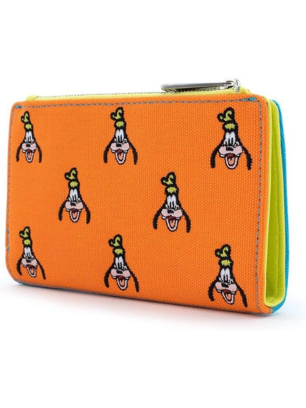 Embroidered Canvas Wallet - Goofy Design, Stylish & Functional, Perfect Gift!